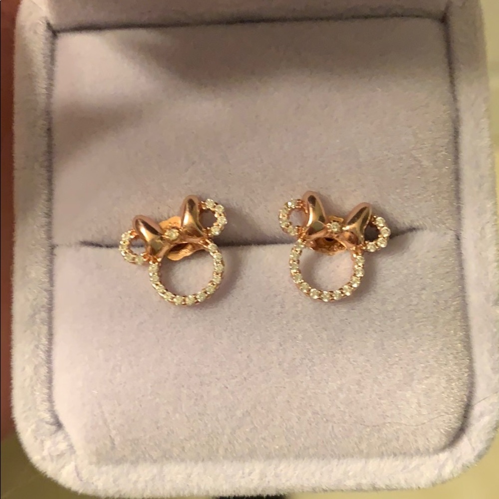 Rebecca Hook Minnie Mouse Earrings